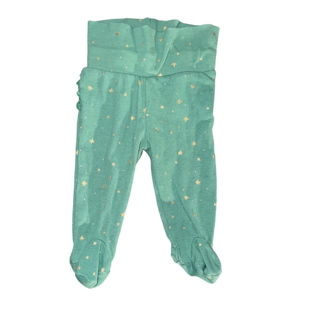 Jessica Simpson Green Ruffled Pants